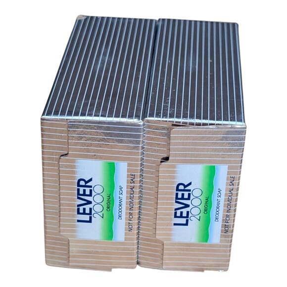 Vintage 1997 Lever 2000 Original Bar Soap Sealed Pack Of 2 - Picture 3 of 7